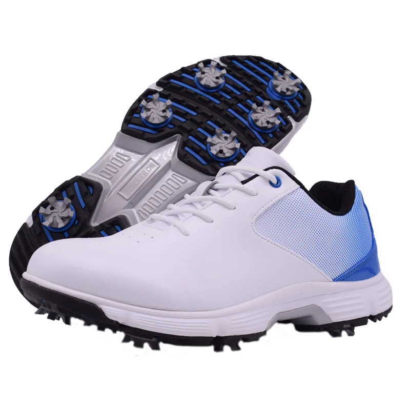 Best Selling Customized Logo Water Proof Golf Shoes,Golf Shoes with Spikes of Different Sizes