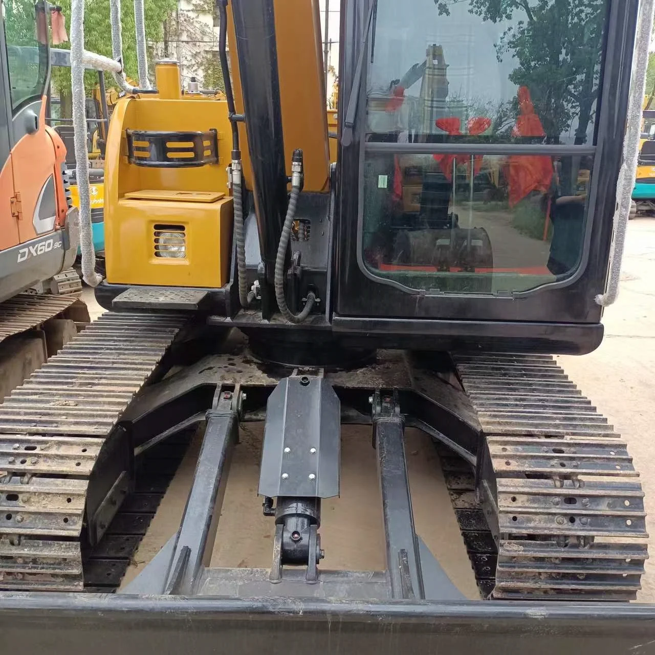 Shanghai Factory Cheap Good Condition Mini Used Secondhand Hydraulic Industrial Machine Weight 7 Tons  sany sy75 excavator