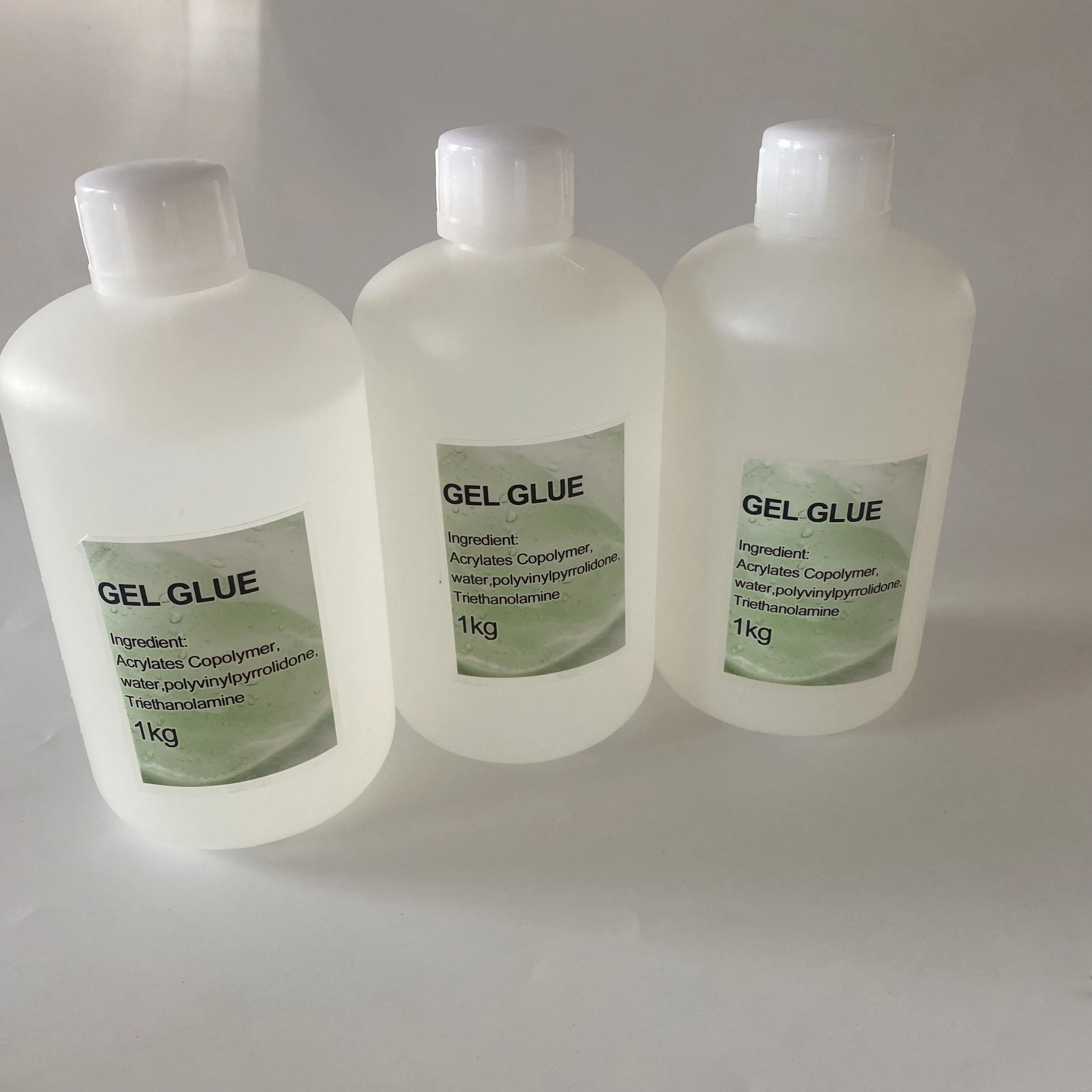 1kg Cosmetic Gel Glue For Glitter Makeup For Eye Lip Body Hair Pigment Mixing Glitter Mixing Factory Directly Supply