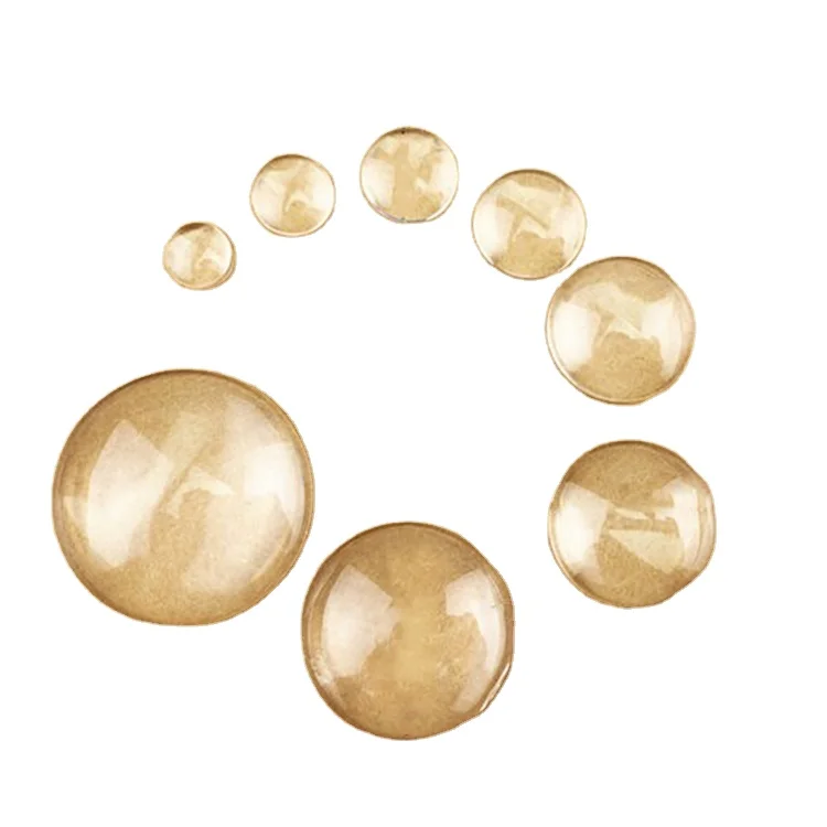 Good Quality 20mm Round Clear Transparent Glass Cabochons for Photos/Picture Clear dome glass cabochon magnifying