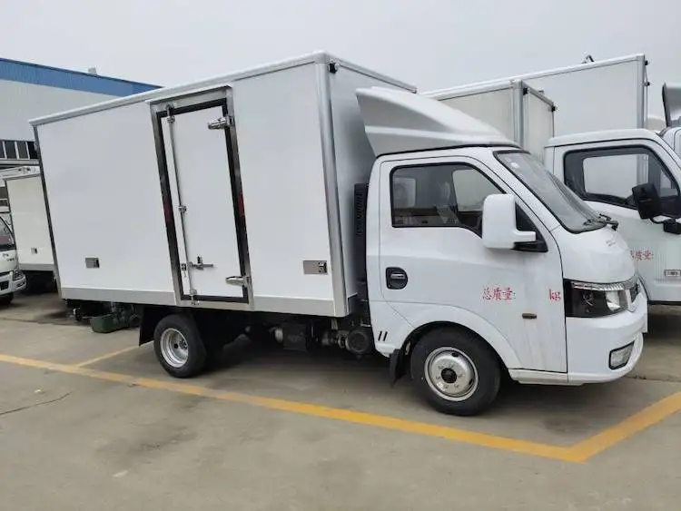  Dongfeng междугородних рефрижератор доставки еды холодильник