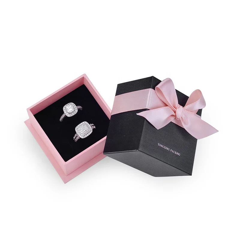 Free Sample Custom Logo Printed Cardboard Jewelry Box