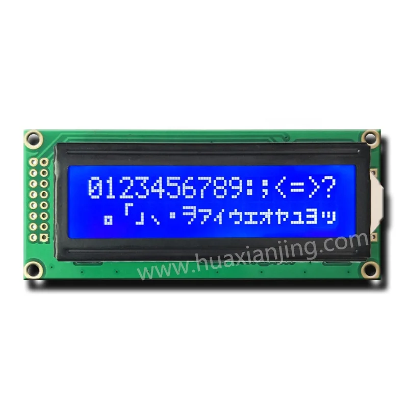 16x2 Character LCM LCD Display Module For Electronic Devices