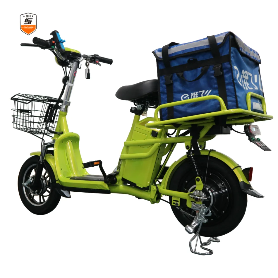 2021 Best Wholesale Cheap 350W Cargo Electric Bike Delivery Electrical Bicycle for Sell