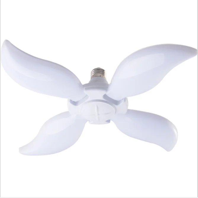 2020 New Model Led mango Folding Leaf Light Fan Light E27 Household