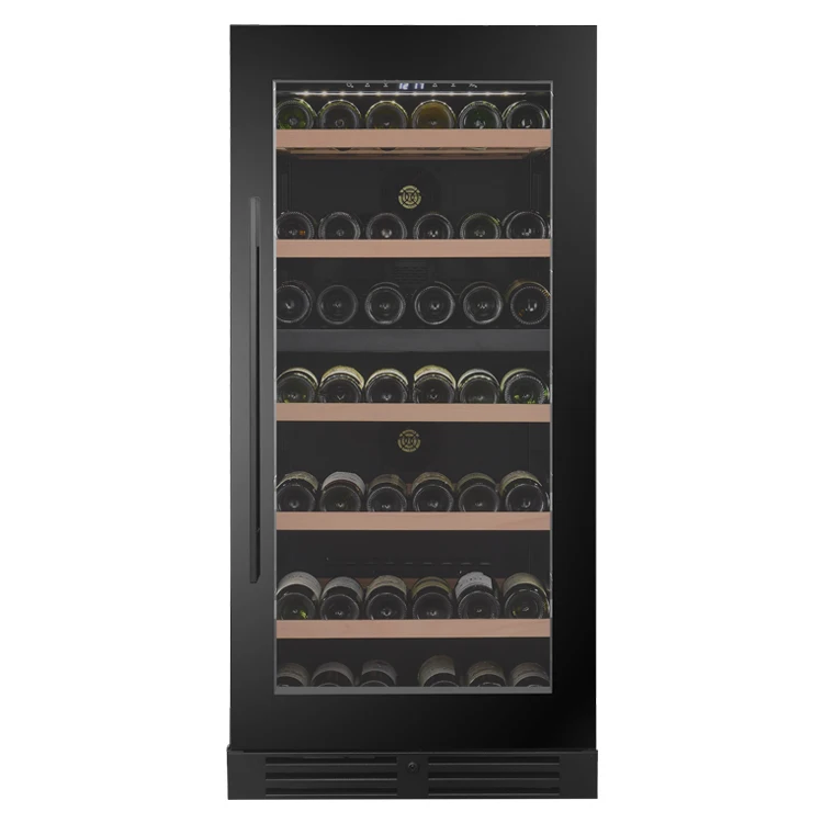 VI120DT Electrical Compressor Wine Cabinet Refrigerator 104 bottle Wine Cooler Fridge Energy Saving Built in Wine Cellar (1600526115700)