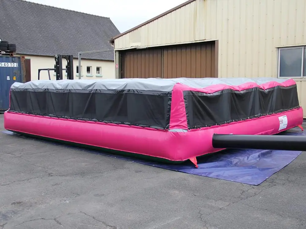 
Quality Assurance exciting outdoor sports games inflatable jump air bag stunt bike jump air bag for skiing 