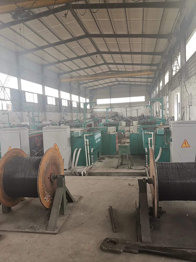 Wire drawing machine with wire flattening