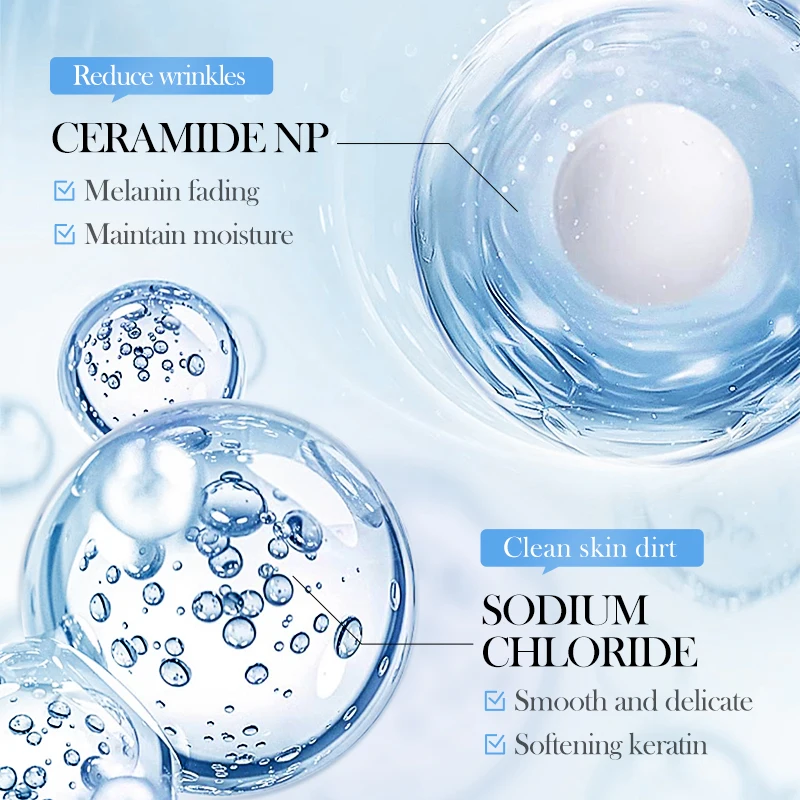OEM SADOER Wholesale Ceramide Milk Whitening Bath Salt Brighten Skin Exfoliating Whitening Body Wash Herbal Body Scrub Bath Salt