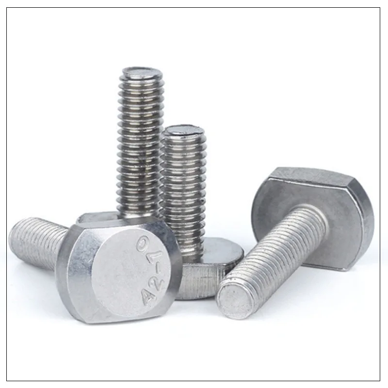 Factory Supplier Wholesale Bolt T-head Fasteners Stainless Steel T Slot Bolts