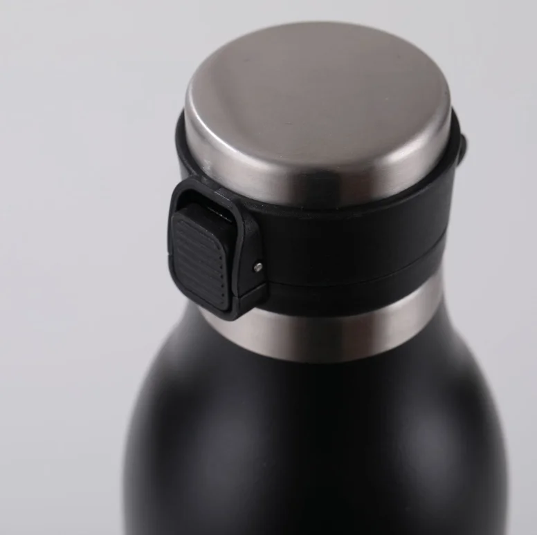 Factory Price Customized Coffee Stainless Steel Water Bottle Double Wall Vacuum Insulated Flask Water Bottles With Lids Pump Cup