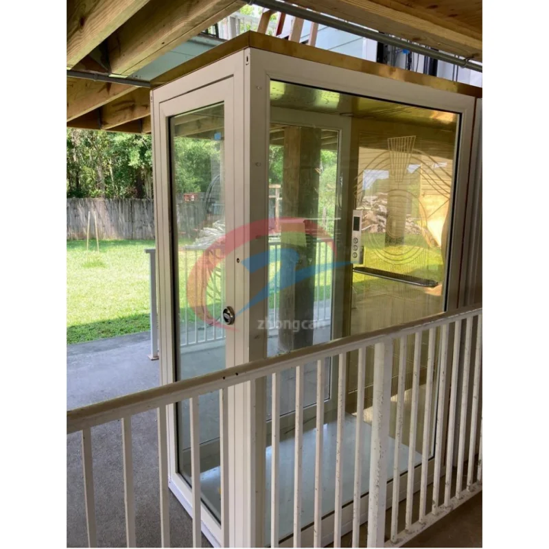 Customized Home Elevator Lifts 1 floor 2 floors 3 Floors Small Residential Home Lift for Outdoor