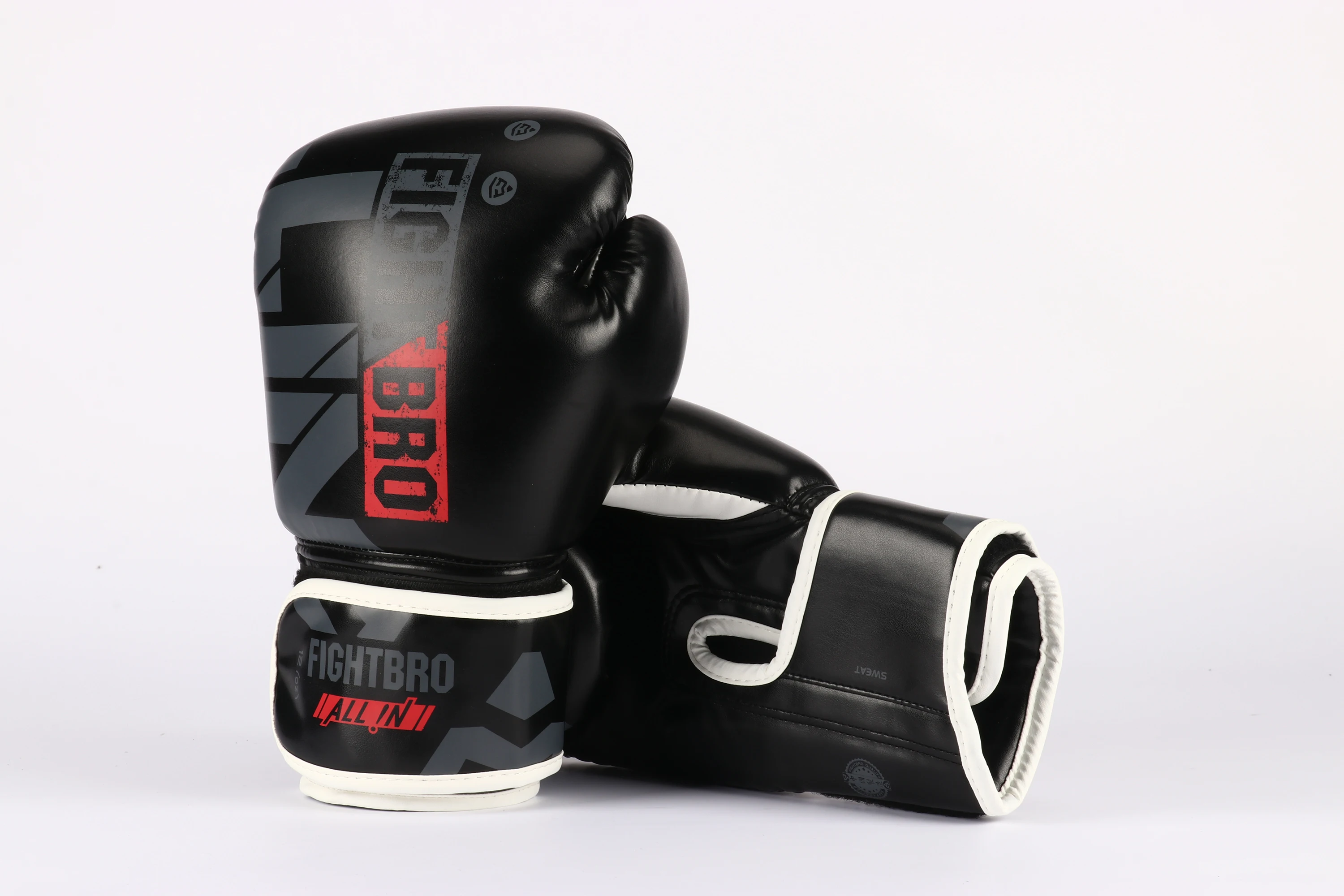 FIGHTBRO factory Custom Printed 8oz/10oz/12oz/14oz/16oz MMA Leather Training Boxing Glove