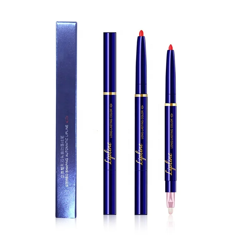 10 Colors Matte Waterproof Lip Liner Pencil Custom Logo Long Lasting Lipstick Pen Cosmetics Beauty Makeup