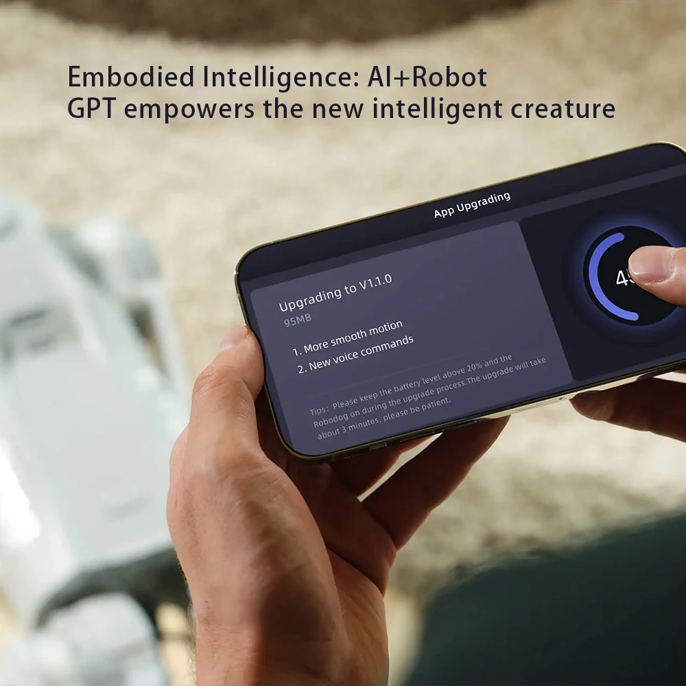 Advanced AI Robot Dog G0 2-интеллектуальный развлекательный питомец с настраиваемыми функциями и разработчиком