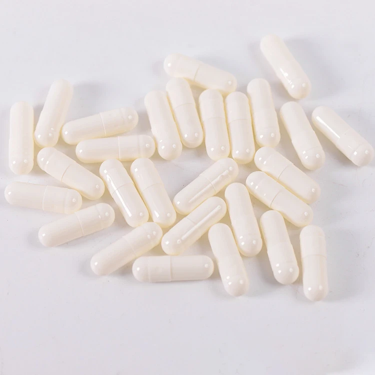 High Quality Empty Gelatin Capsule Size 0 Green White