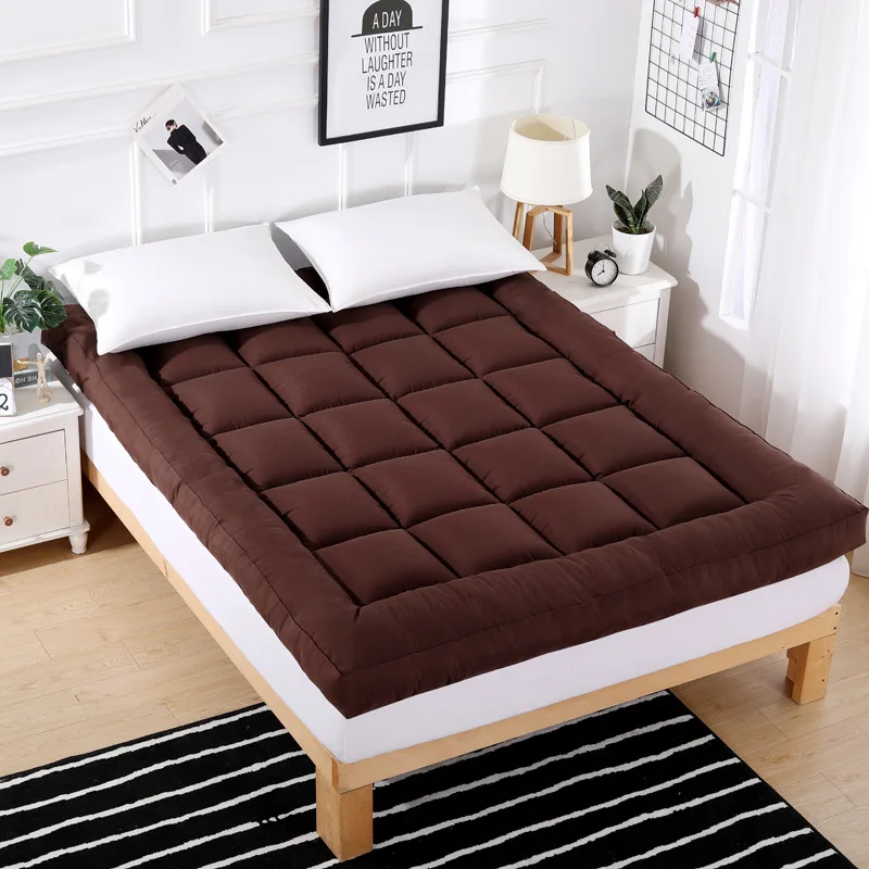 Hot selling Polyester mattress Soft Down alterative 10cm  Mattress Topper For 5 star hotel