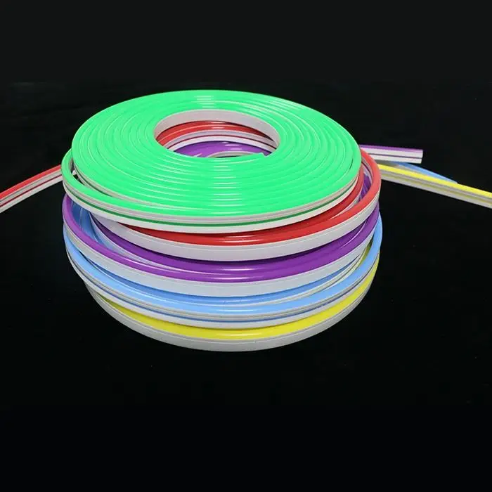 Side Smart Strip light RGBIC Neon light IP65 IP67 Silicone Extrusion RGB Flex Strip 0612 0714 0817 1022 Neon Lights