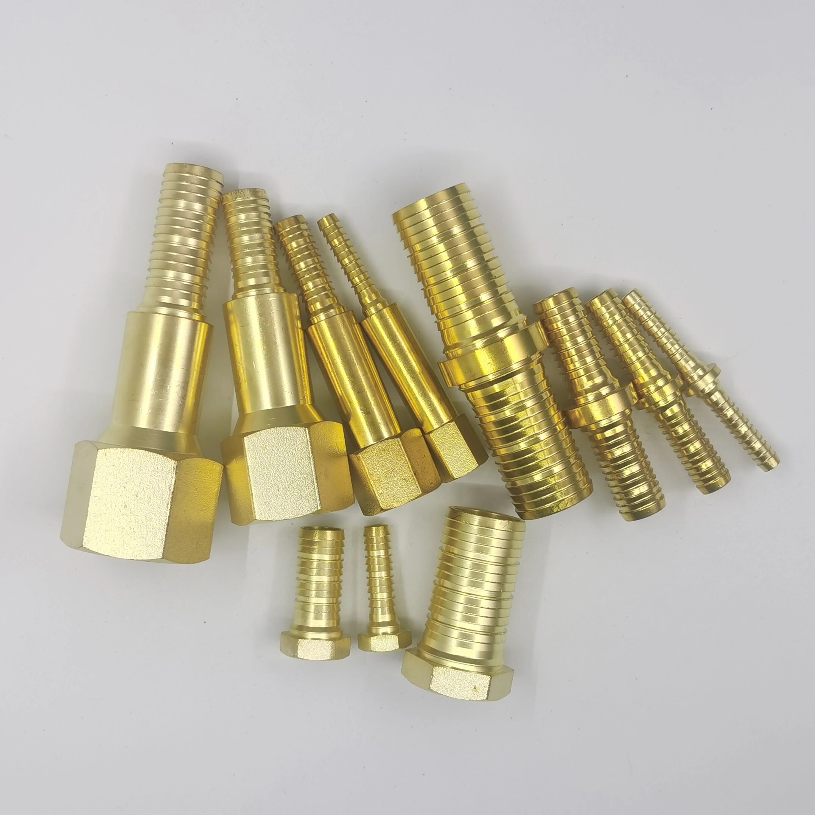 ACR spare parts threaded adapter hose barbed sweat female male coupling flare parts connector