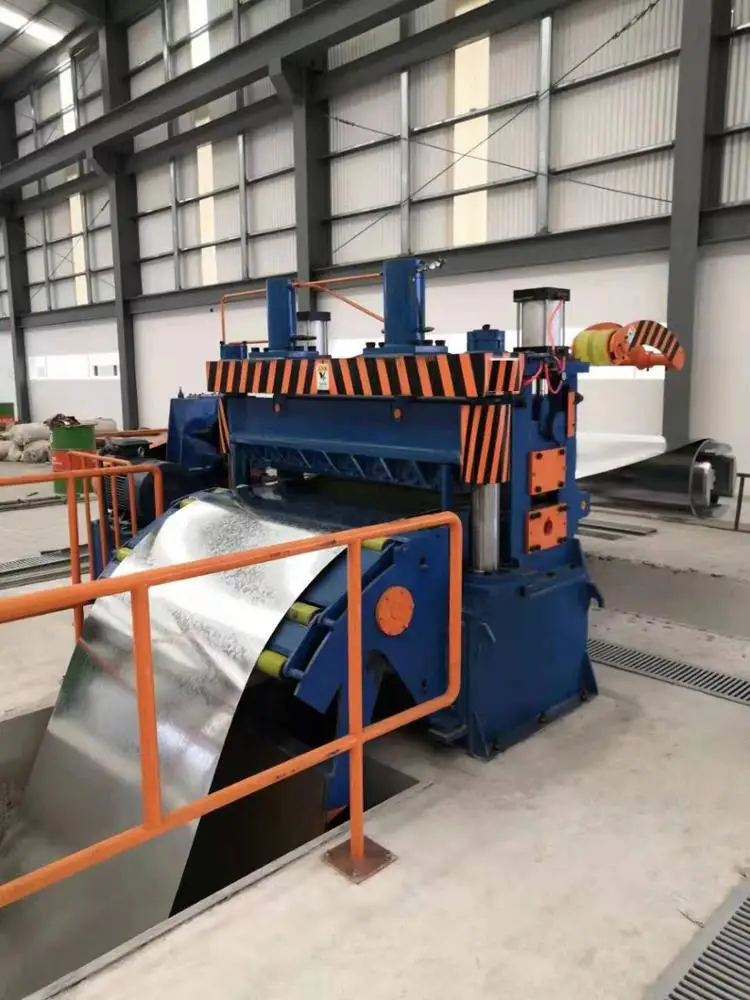 Холоднокатаная оцинкованная стальная продольная линия 0,3 ~ 2,0 мм * 1400 мм