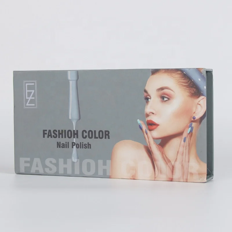 100% biodegradable cosmetic shipping folding gift design cardboard gift box gift paper box packaging for nail polish oil bottle