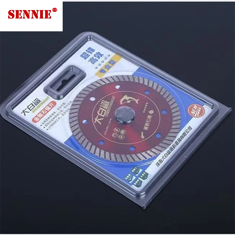 Ultra-Thin 4 Inch Ceramic Tile Cutting Saw Blade Dry and Wet Rock Board Diamond Circular Shape Steel and Plastic Material