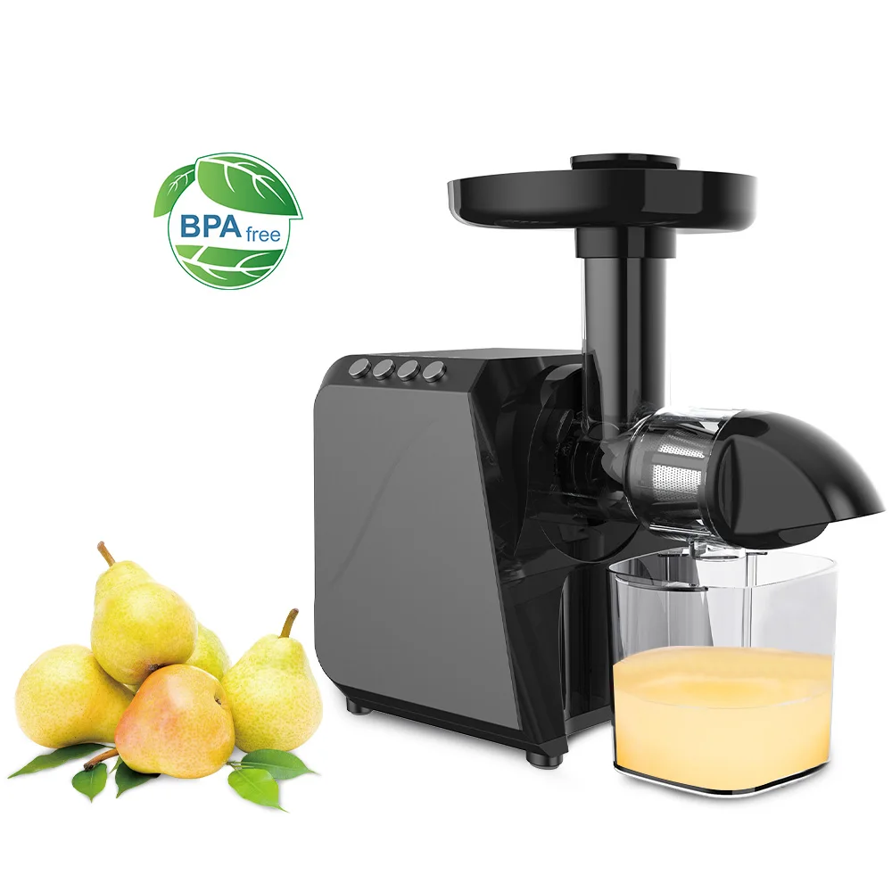 AIYFYHTE Portable Kitchen Carrot Vegetable Fruit Pure Juicer Extractor Food Machine 250W Copper Masticator Juicer with CE ETL