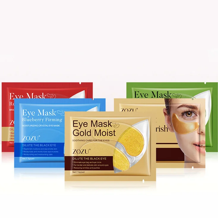 Private Label Eye Mask Collagen Bamboo Hydrogel Eye Pads Anti-Aging Eye Mask Patches For Korean