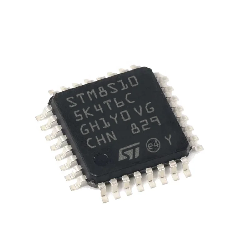 New original genuine stm8s105k4t6c package lqfp32 8-bit MCU microcontroller stm8s105k4t6