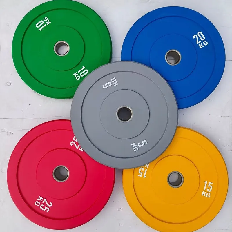 Factory Price Free Standard Weight Plates Gym Weight Lifting Bumper Plate for Sale