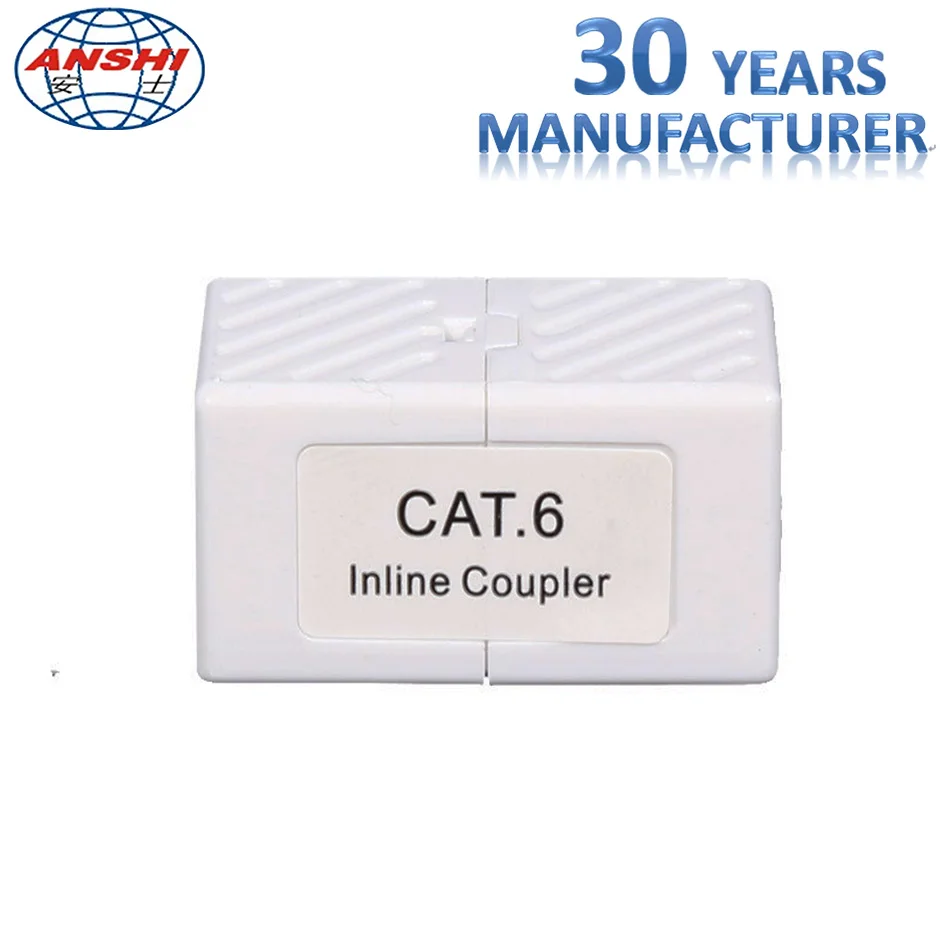 Female to Female RJ45 8P8C Keystone Jack CAT6 UTP Inline Coupler