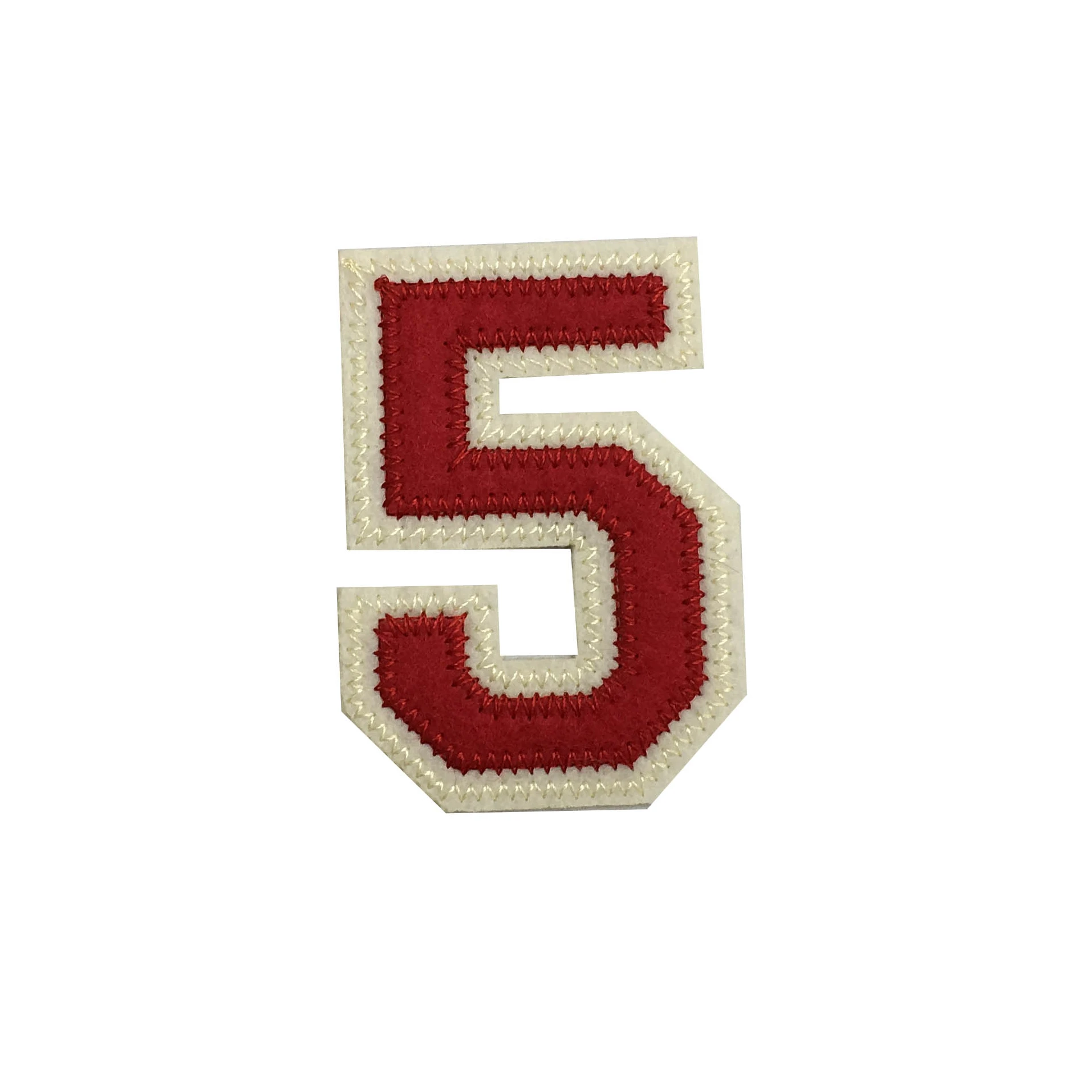Cost-Effective Letters And Number Custom Embossed Patches For Clothing Embroidery
