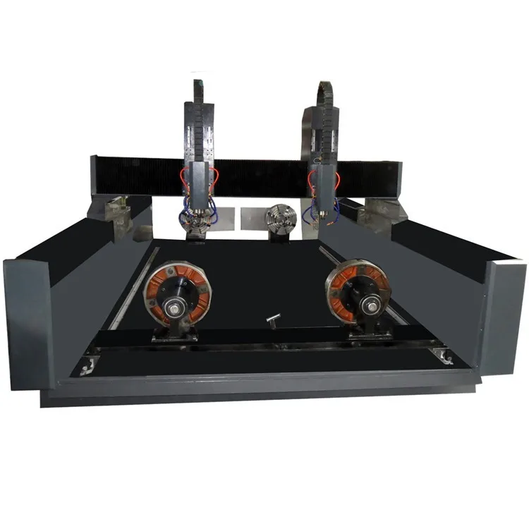 Multifunction 4 axis CNC stone engraving machine stone carving machine for stone sculptures marble granite engraving