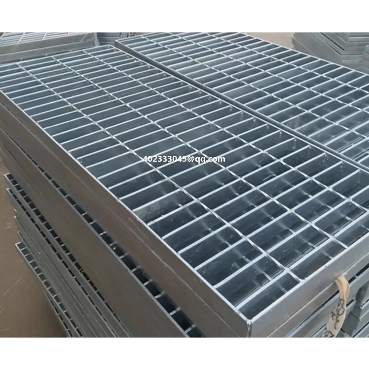 Outdoor drainage grate cover galvanized drain steel grating for gutter