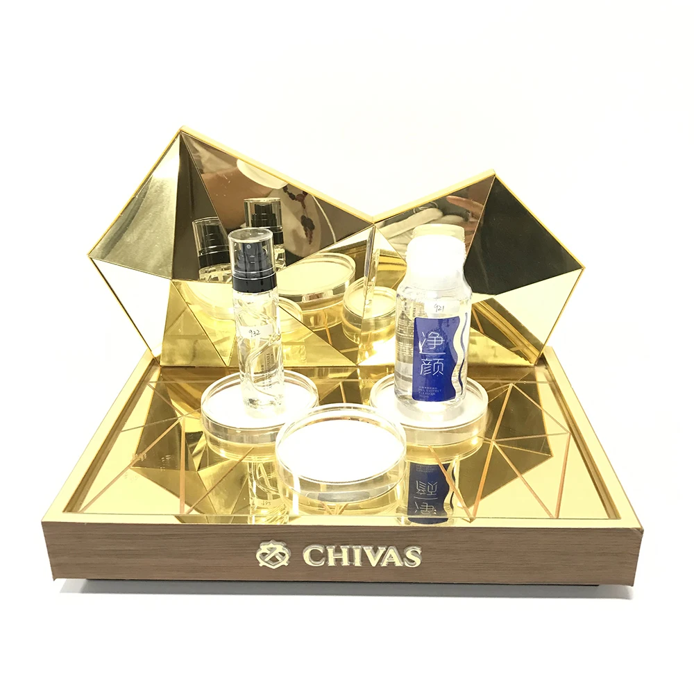 Customized Acrylic Makeup Cosmetic Display Stand