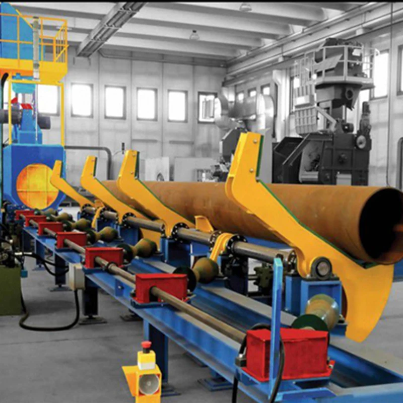 High Quality Conveyor Type Beam Structural Shot Blasting Machine