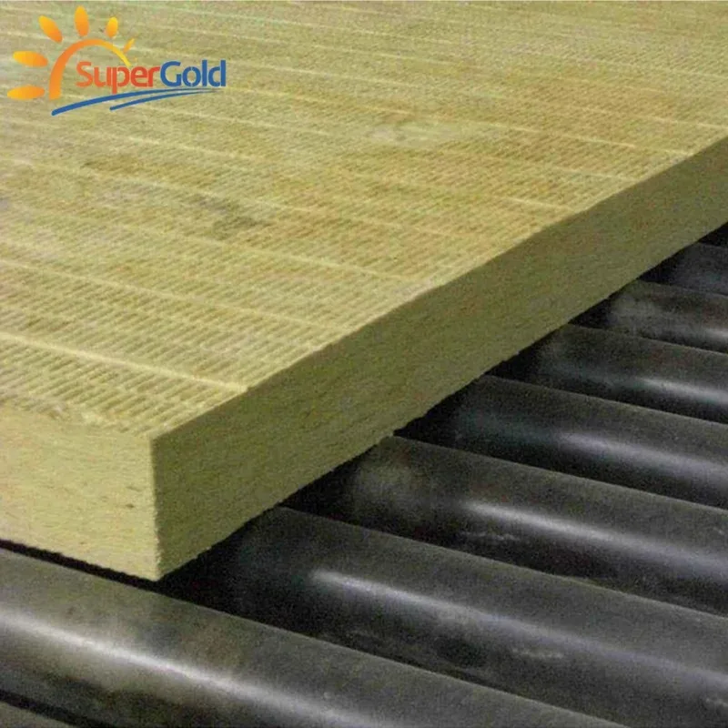 SuperGold heat insulation materials sound barrier mineral wool board stone wool panel