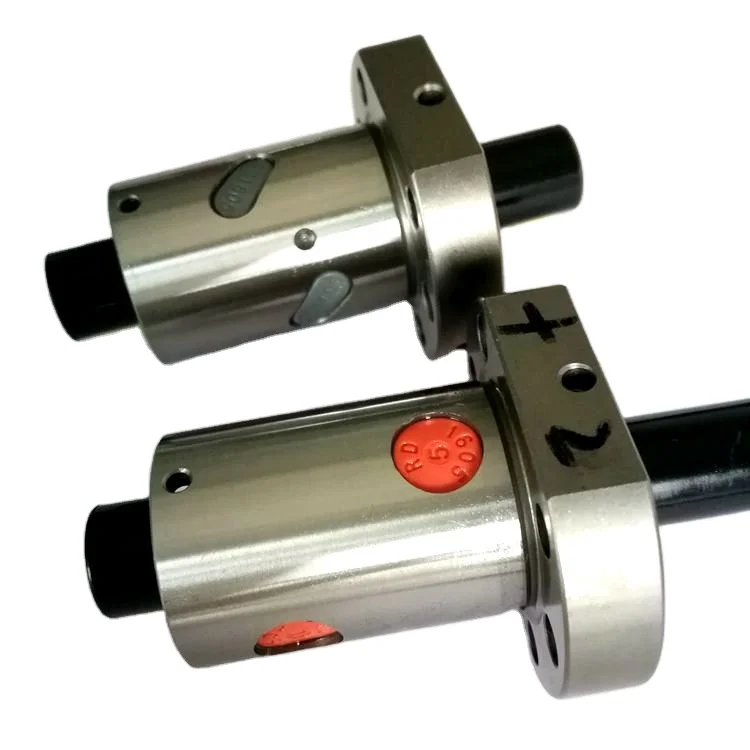 Right thread ball screw set xyz axis SCR1605 cnc machine motorized heavy duty linear ball screw