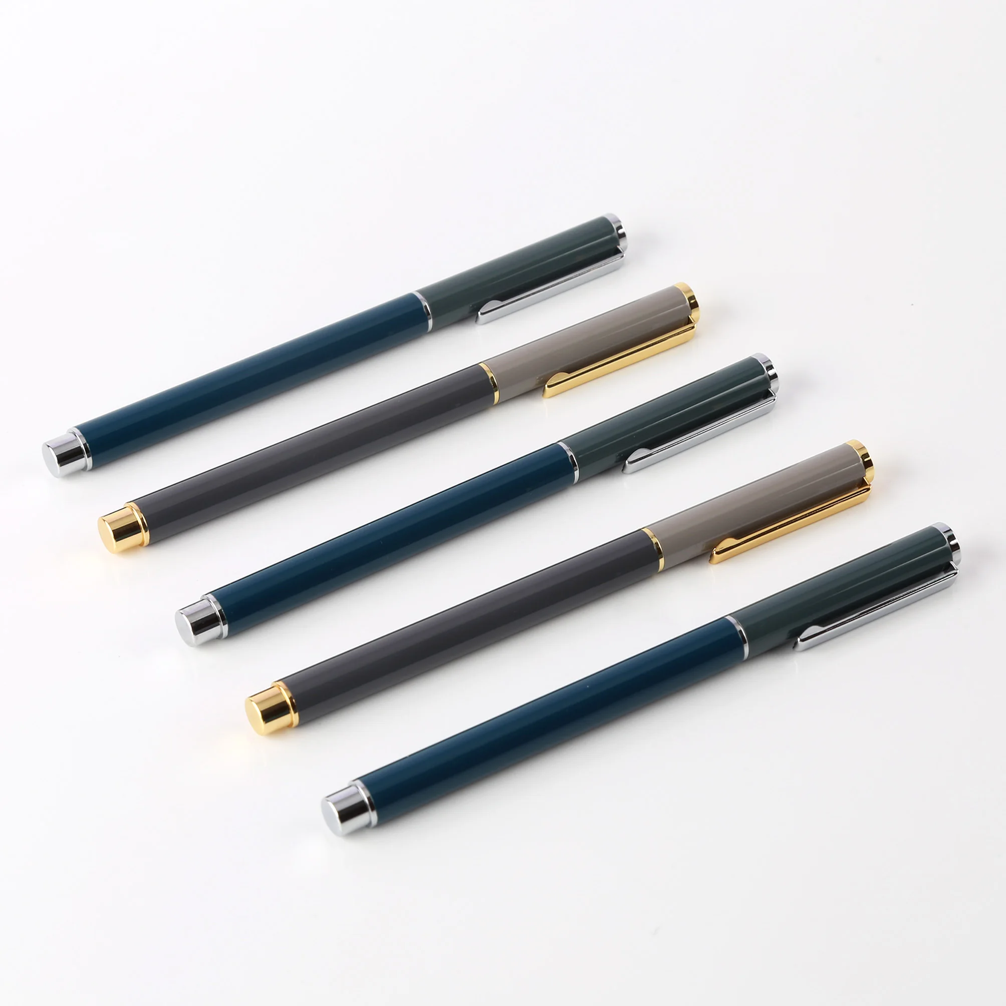 TTX Morandi Color Contrast Hot Selling Metal Custom Logo Advertising Kawaii Promotional Gift Ball Point Pen