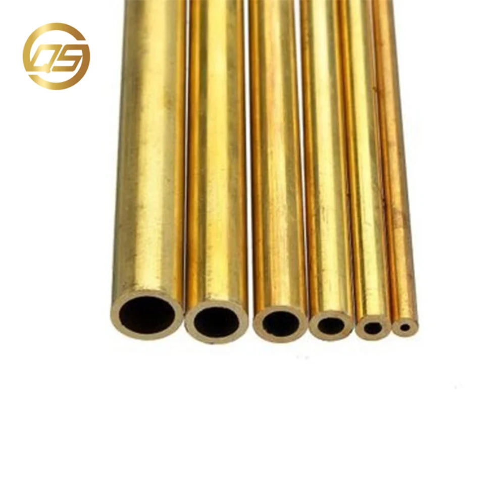 Hot Selling Brass Copper Tube 99.99 Copper Pipes H58 H60 H62 H63 H65 H68 H70 H80 H90 C35600 C27000