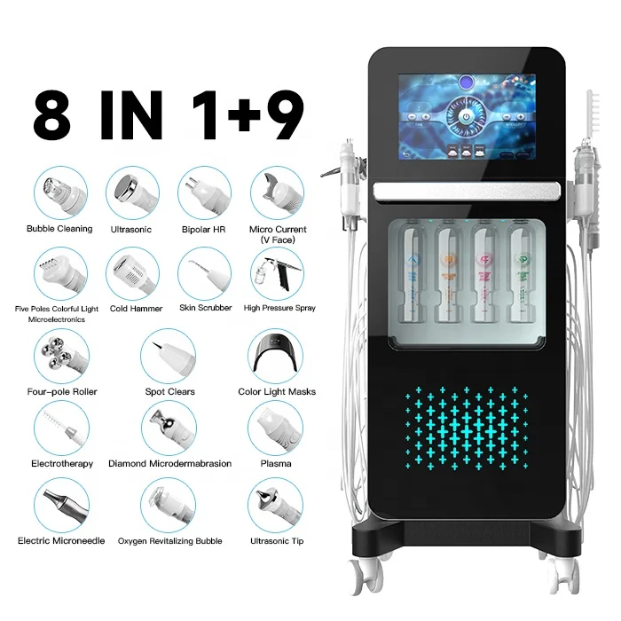 NewFace 2024 OEM 17 IN 1 Hydrodermabrasion Face Skin Rejuvenation Care Beauty Salon Spa Professional Manufacturer Hydra Machine