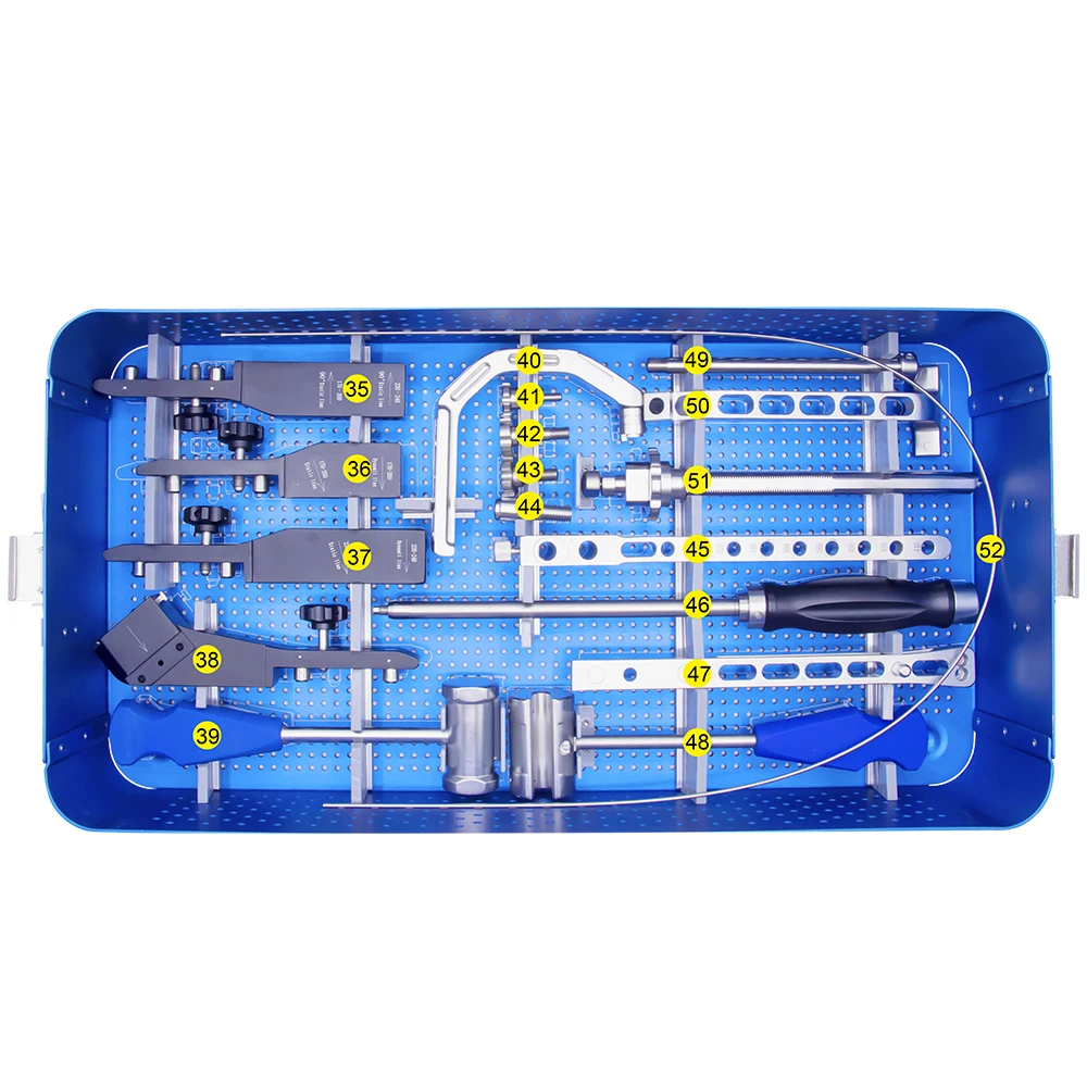 Chinese Factory Price Orthopedic Instrument PFNA Nail Instrument Set For PFNA Interlocking Nail