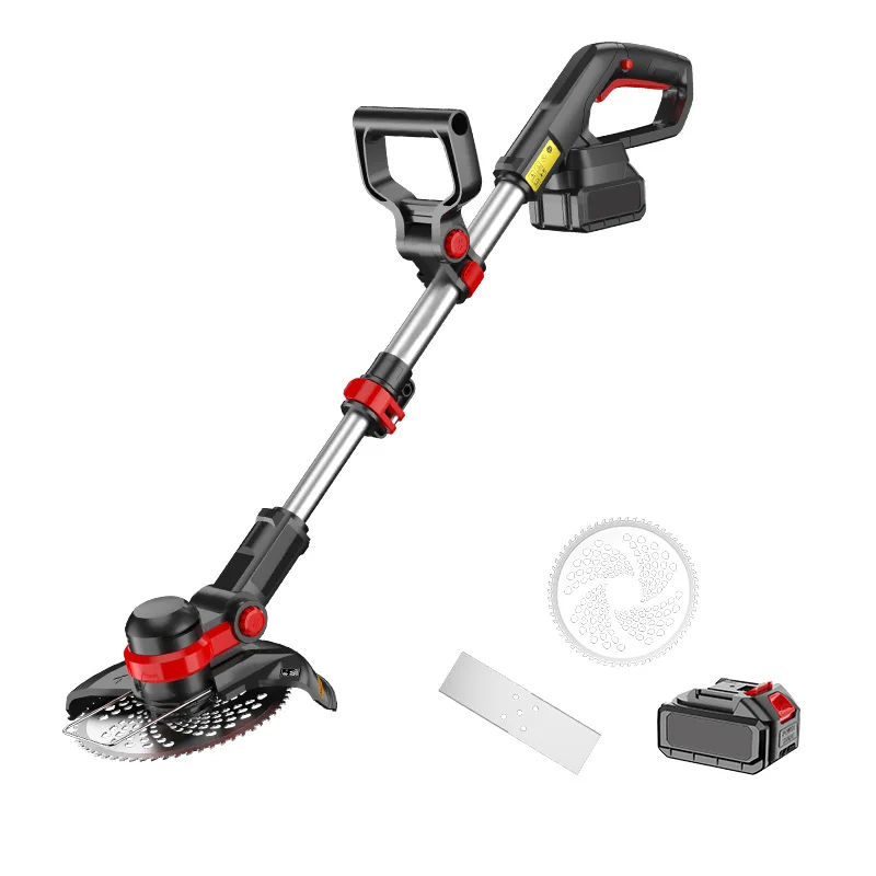 21V Electric telescopic Cordless Lithium brush cutter , brush line  cutter