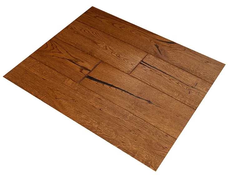 
Best seller and interior design click system vintage oak timber floor boards for home 
