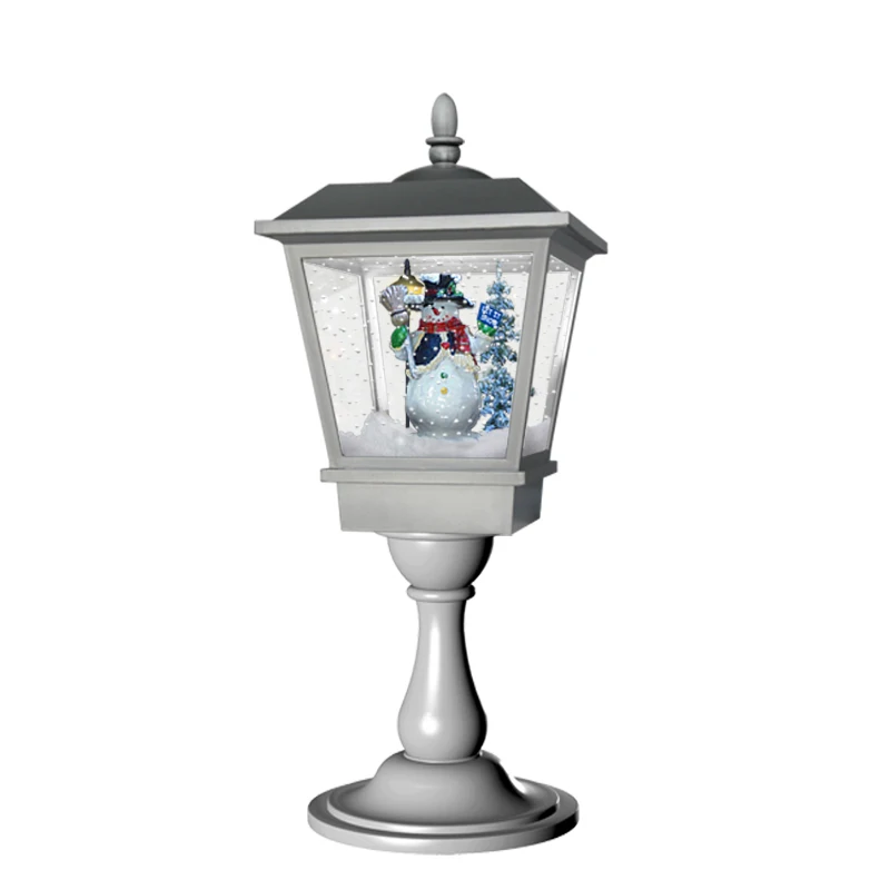 Christmas LED Lamp with Music and Snowing Birthday Gifts for
