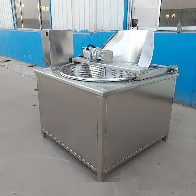  8l+8l Table Top Stainless Steel French Fryer Machine 2 Tank Basket Commercial Potato Chip Electrical Deep