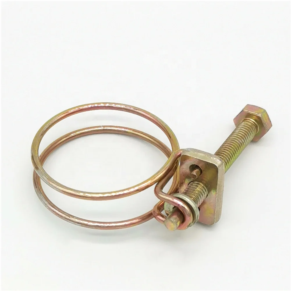 Wholesale custom 304/65mn steel galvanized iron galvanized stainless steel clamp  wire clip u clamp