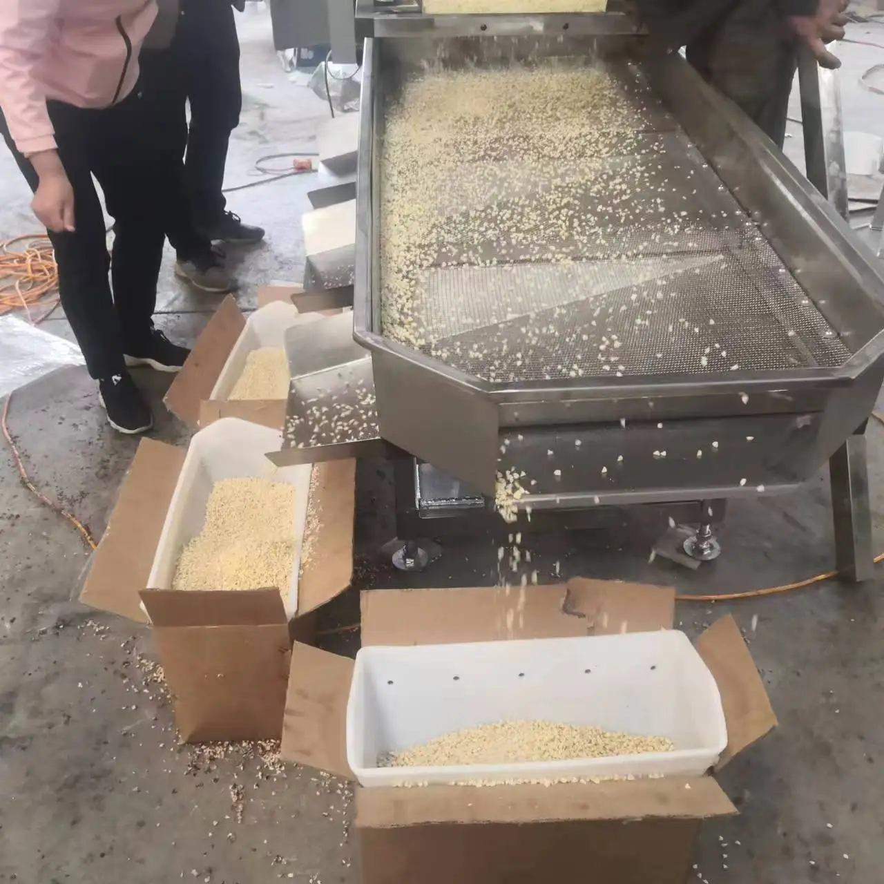 Almond peanut walnut nut cutting machine