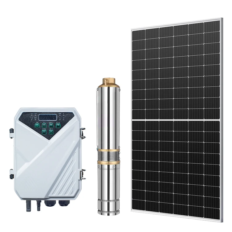 Ac Dc Solar Pump Controller Hybrid Deep Well Solar Water Pump System