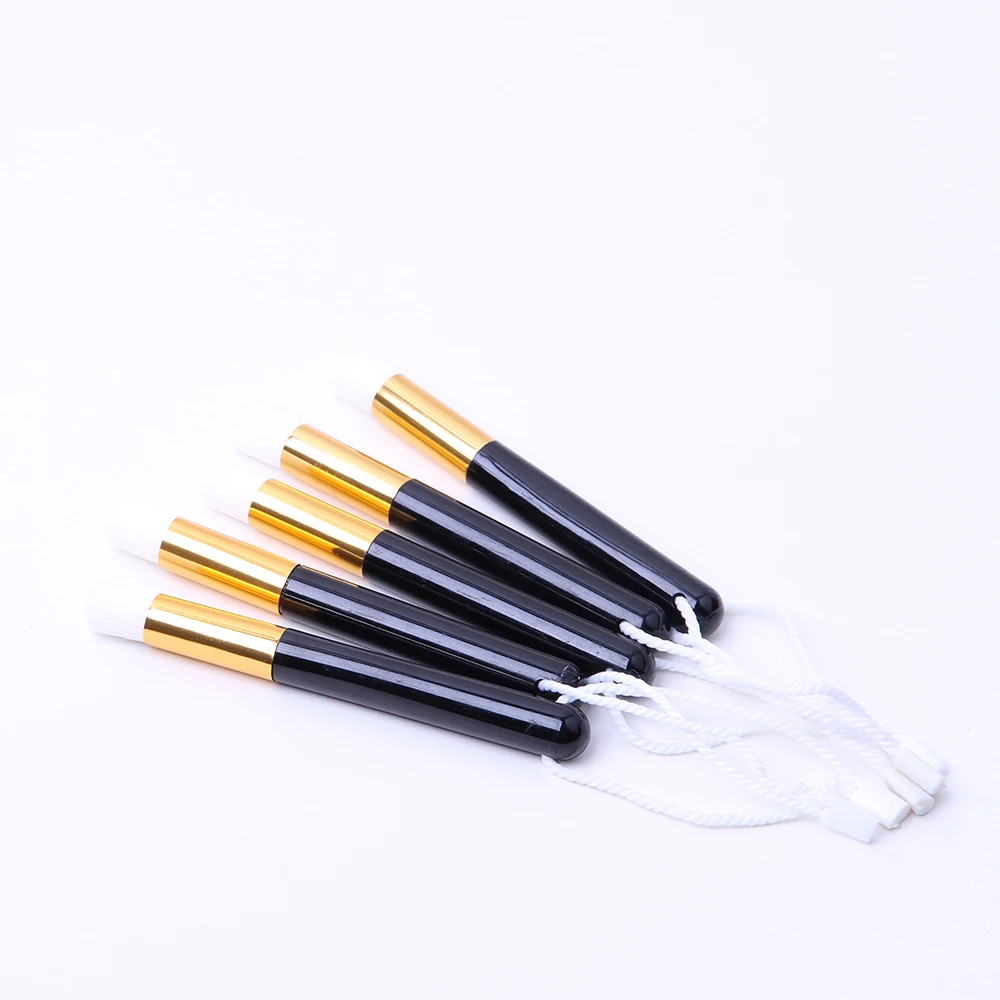 Eyelash Cleaning Brush Set Dhl Bag Fedex Eye Oem Customized Hair Tools Wood Logo Style Beauty Face Clean Brush